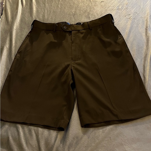Bocaccio Shorts Boccaccio Golf Shorts Brown 34w Elastic To Waist